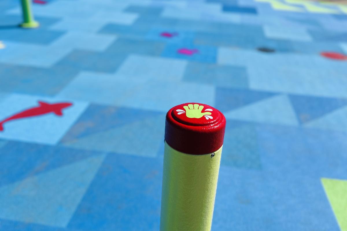 Splash Pad Button