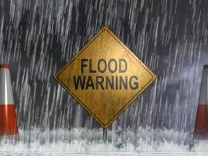 Flash Flood Safety Sign