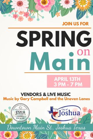 Spring of Main Event Flyer