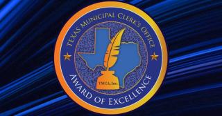 Texas Municipal Clerk Excellence Award