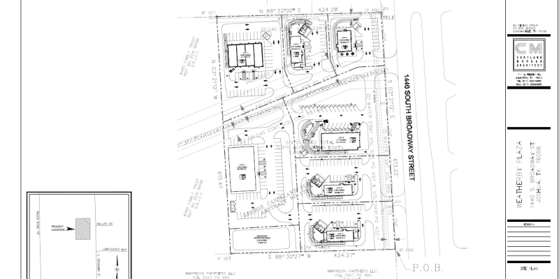 Weatherby Plaza Site Plan